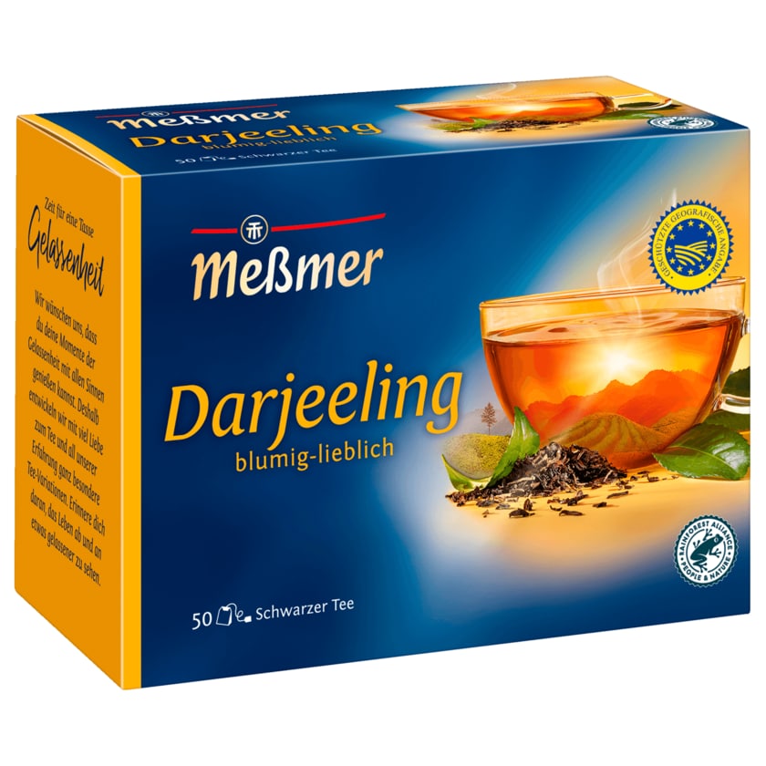 Meßmer Darjeeling 87g, 50 Beutel